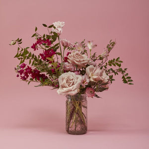 Hobnail Jar – Clear (Available in 3 Sizes)