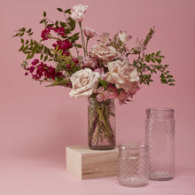 Hobnail Jar – Clear (Available in 3 Sizes)