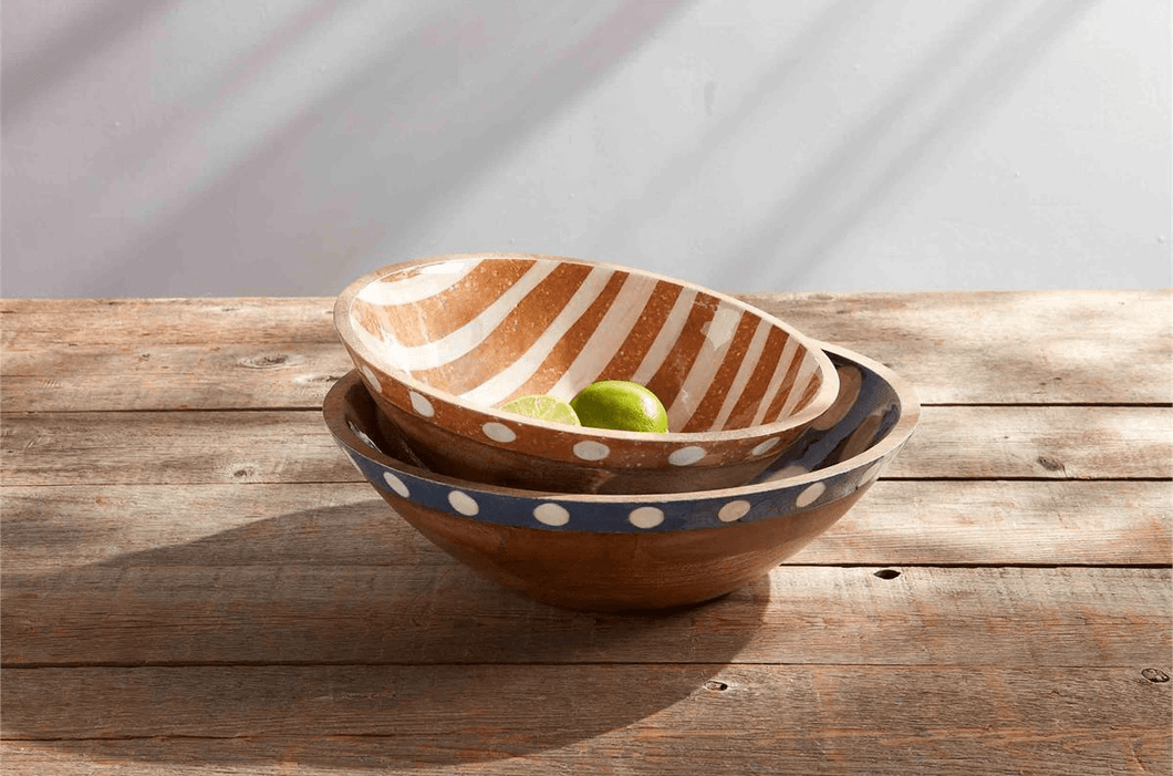 Dot Enamel Bowls