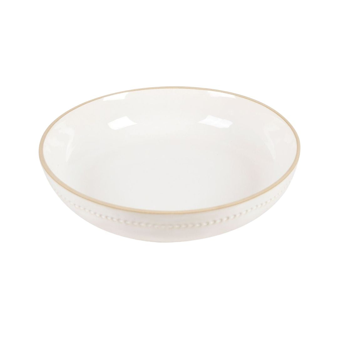 Isabella White Serving Bowl