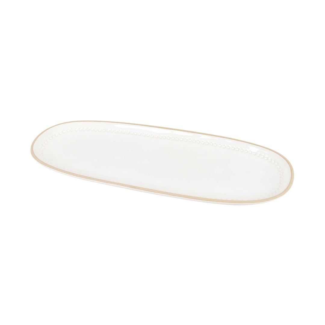 Isabella White Serving Platter
