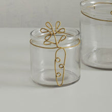 Karato Pots – Clear and Gold (Available in 2 Sizes)
