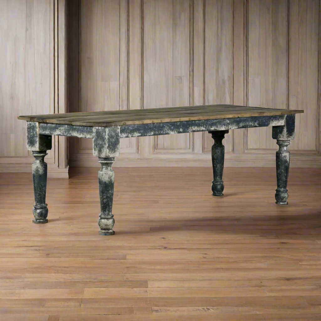La Grange Table in Weathered Ash