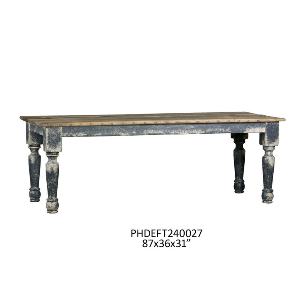 La Grange Table in Weathered Ash