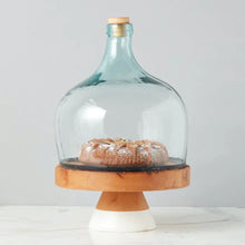 Demijohn Recycled Glass Cloche – Large