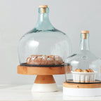 Demijohn Recycled Glass Cloche – Large
