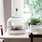 Demijohn Recycled Glass Cloche – Large