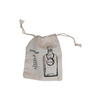 Leather & Cast Iron Bottle Tags - Set of 6