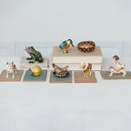 Metal Kingfisher Shaped Trinket Box