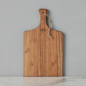 Mini Natural Charcuterie Wooden Cutting Board