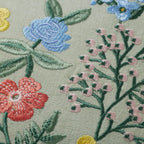 Mint Wildflowers with Tassels - 22x22"