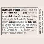 Mocha Vanilla Sea Salt - 4oz