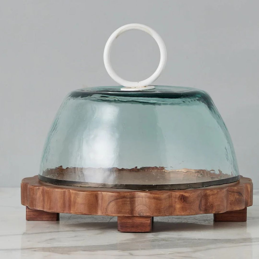 Natural Scalloped Trivet - Large