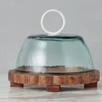 Natural Scalloped Trivet - Large