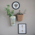Framed Wall Decor with Nest Print - 4 Assorted Styles