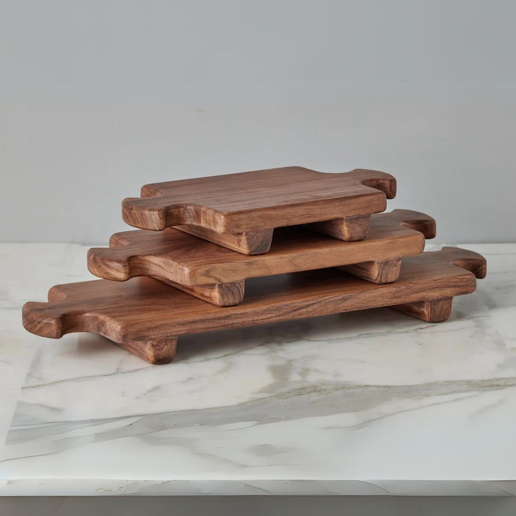 Normandy Footed Cheese Board - Large