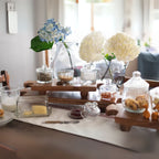 Normandy Footed Cheese Board - Medium