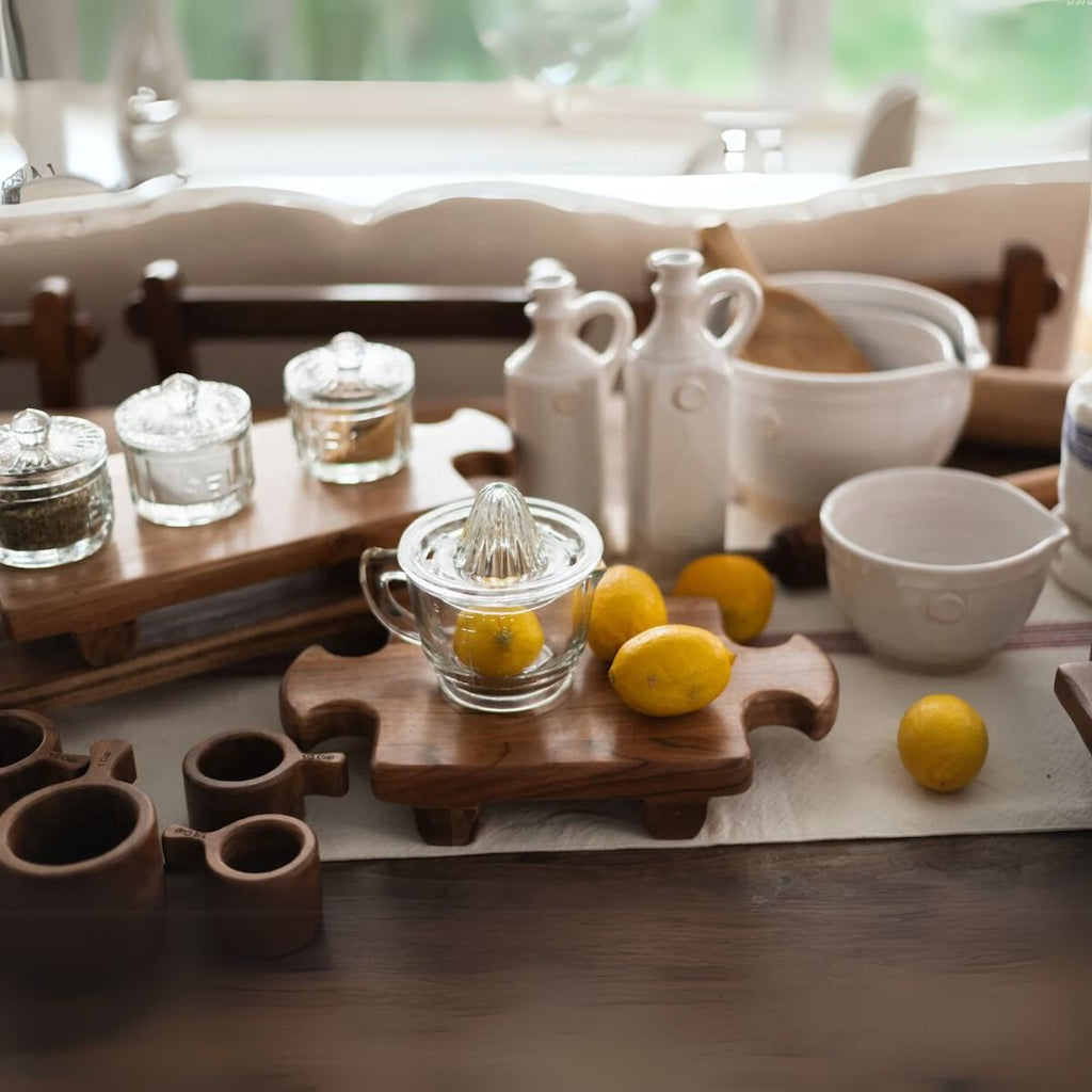 Normandy Footed Cheese Board - Small