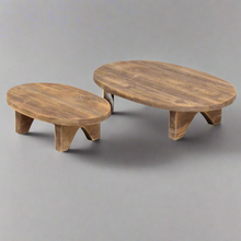 Oblong Wooden Display Riser - Large