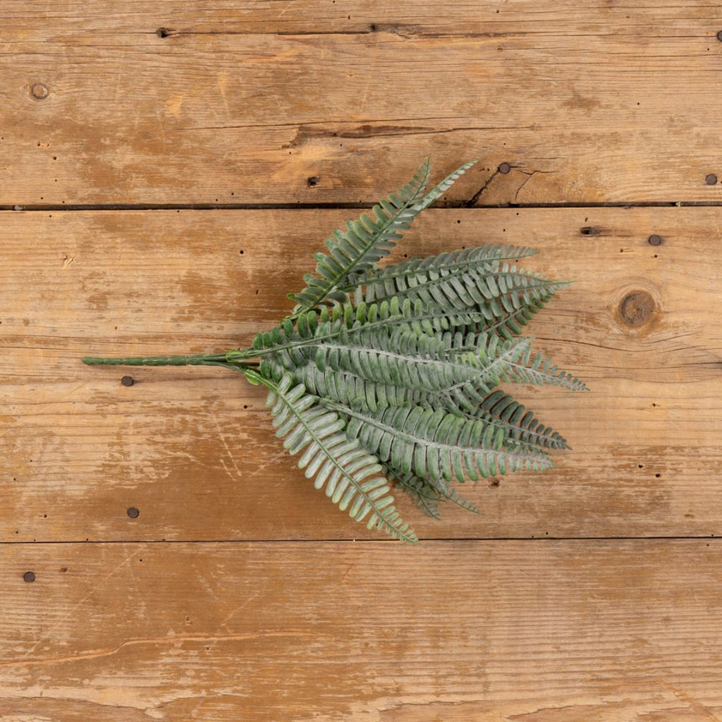 Persian Leaf Fern Faux Bush Decor