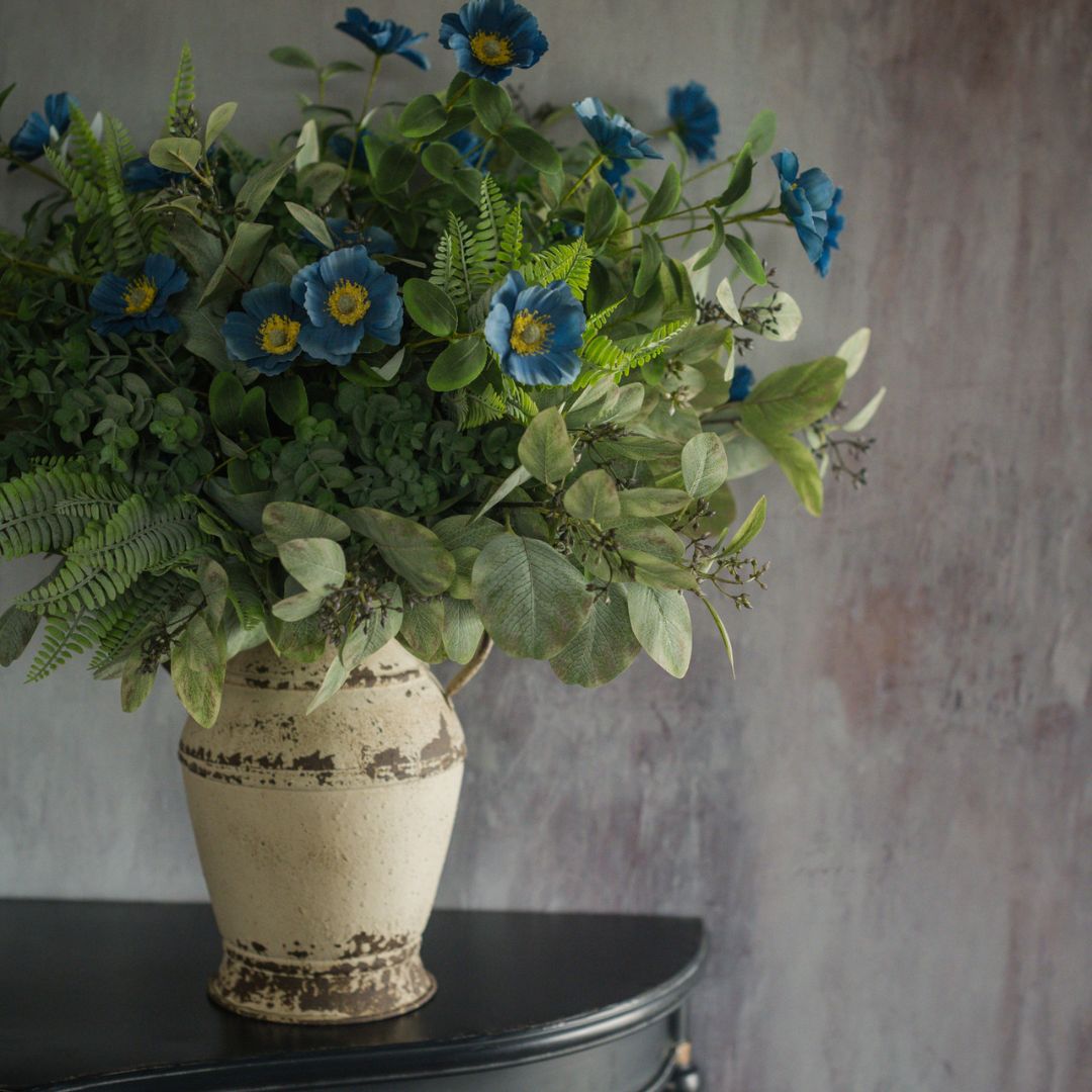 Persian Leaf Fern Faux Bush Decor