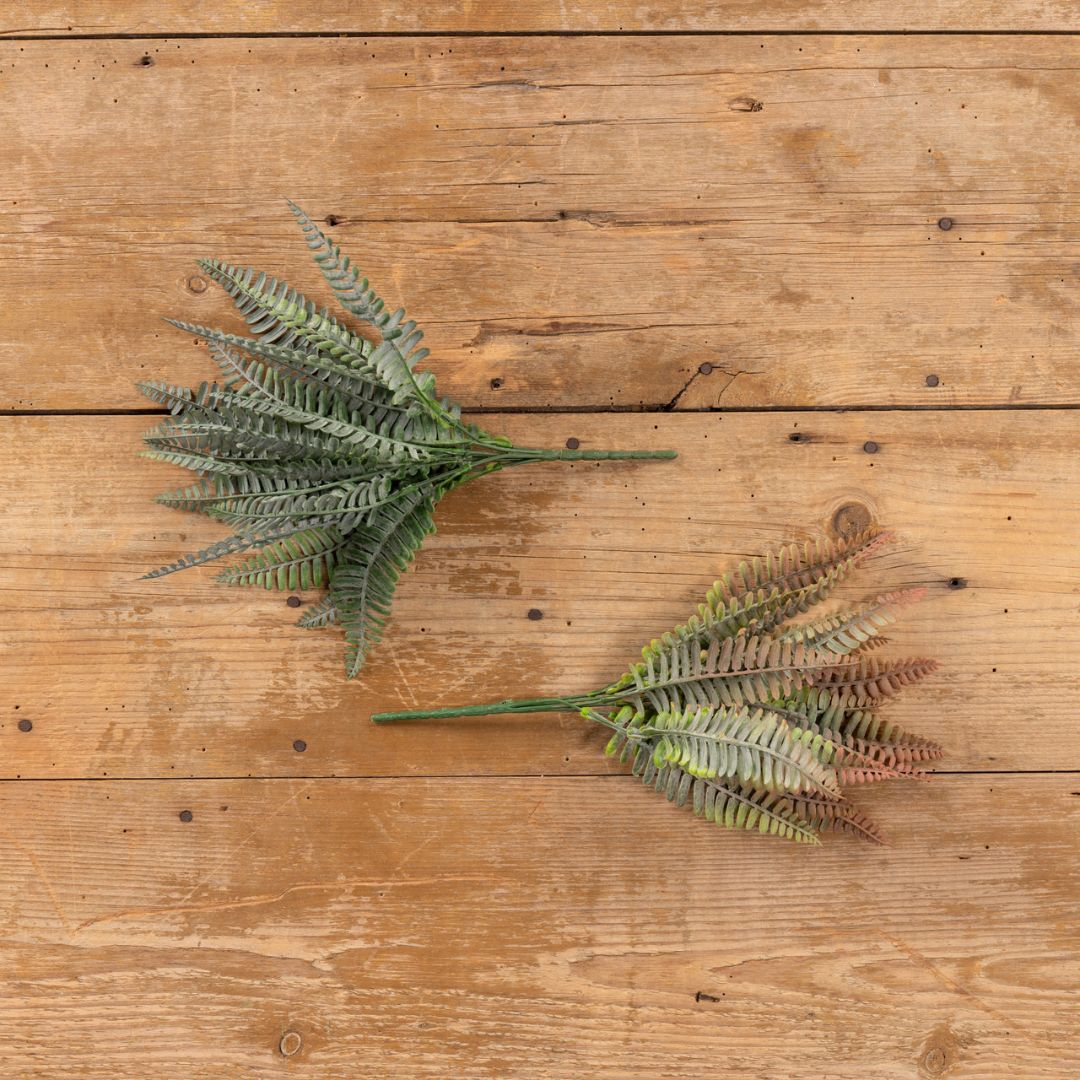 Persian Leaf Fern Faux Bush Decor