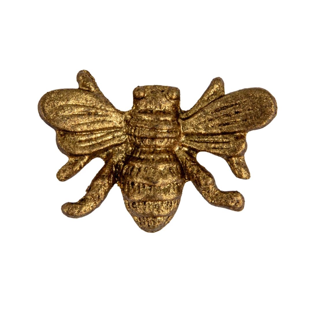 Pewter Bee Magnets - Set of 6