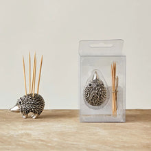 Pewter Hedgehog Toothpick Holder