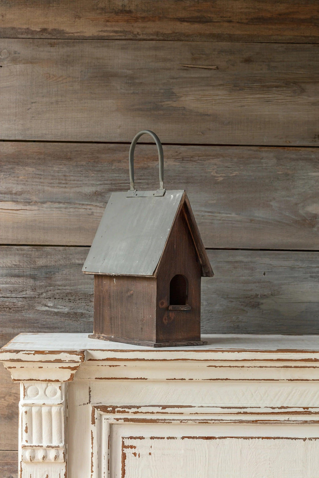Rustic Steeple Top Birdhouse