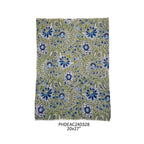 Plumbago Botanical Print Cotton Dish Towel