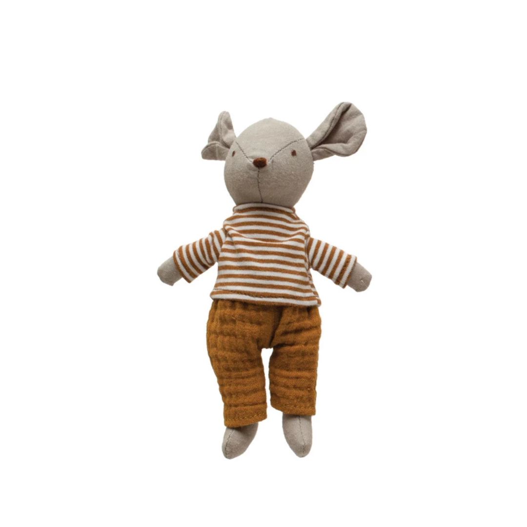 6.5" Plush Animal Stuffed Toys in Clothes - Assorted Styles