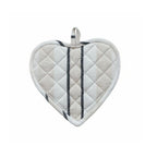 Quilted Heart Shaped Pot Holder - Assorted