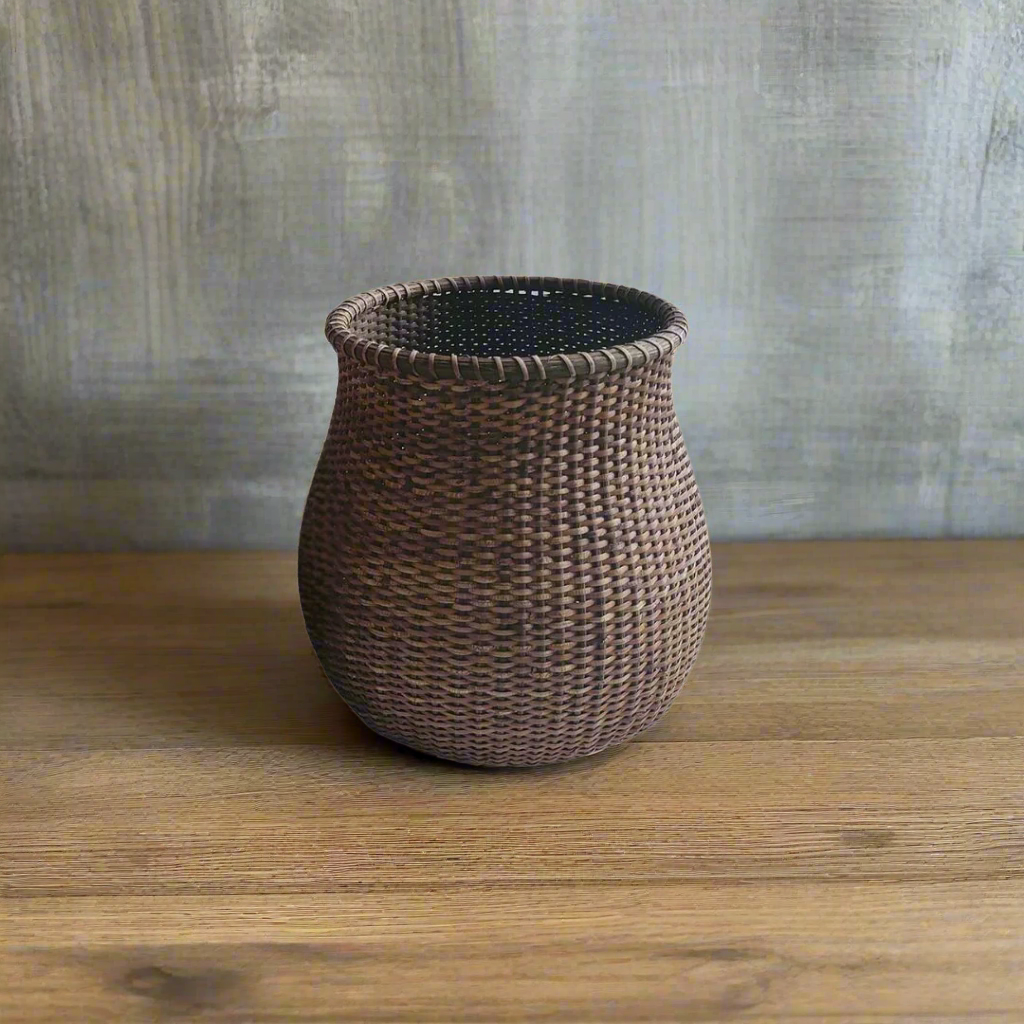 Rattan Urn Basket - Small