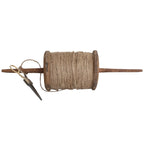 Reclaimed Wood Spool with Scissor