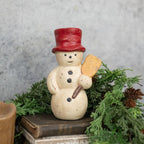7" Red Hat Snowman