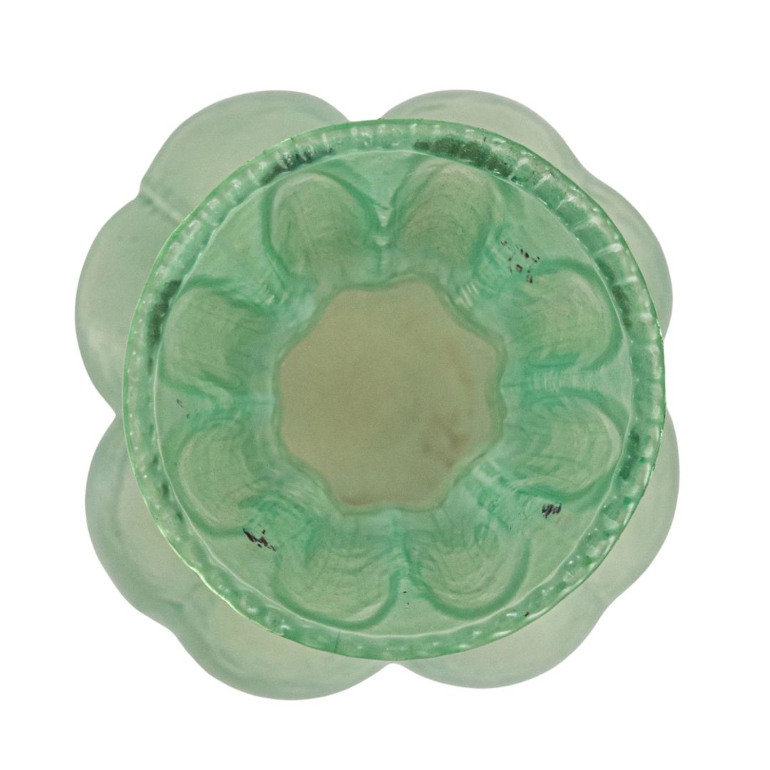 Round Pressed Glass Vases - Extra Large