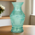 Round Pressed Glass Vases - Large