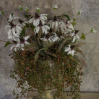 Rust & Green Helleborus Hanging Spray Decor