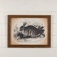 Rustic Bunny Print