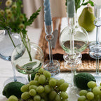 Sage Wine Glass Vase - Medium