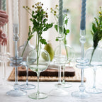 Sage Wine Glass Vase - Medium