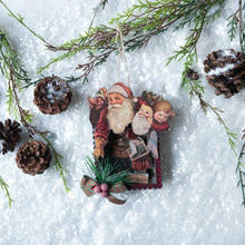 6.5" Santa Mask Ornament