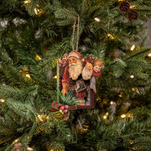 6.5" Santa Mask Ornament