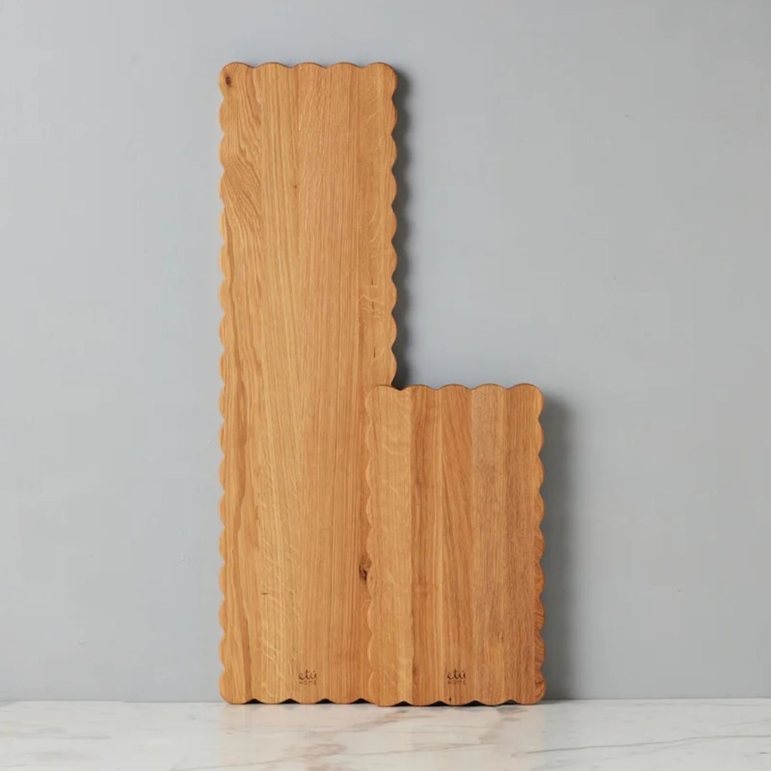 Scalloped Cutting Plank - For store pick up