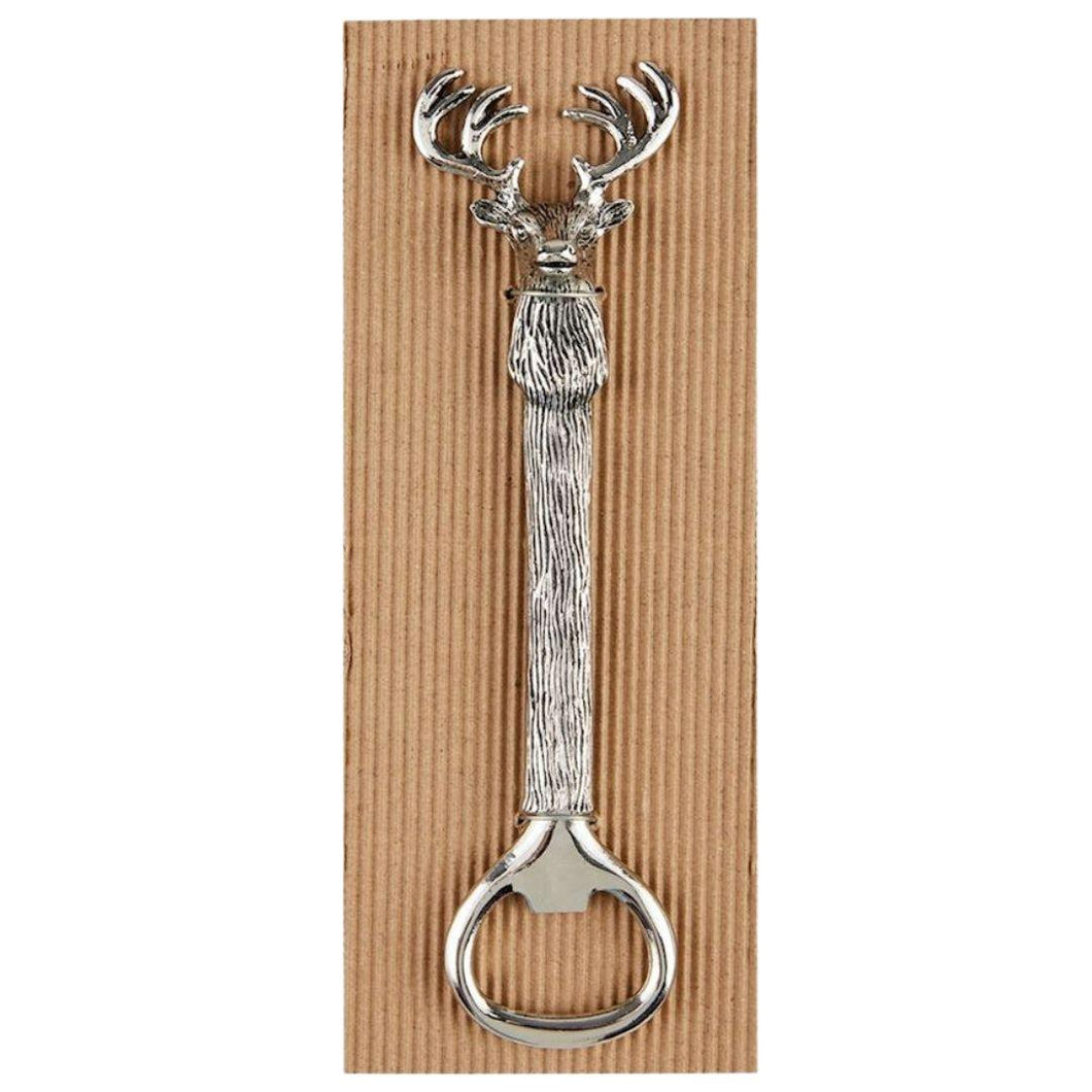 Deer Antler Bottle Opener - Short Antler Style