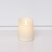 Small - LED Flickering Pillar