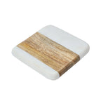 Square Marble & Mango Wood Coasters
