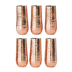 Stainless Steel Copper Stemless Champagne Glass