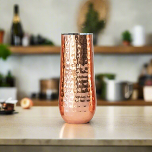 Stainless Steel Copper Stemless Champagne Glass