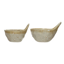 Stoneware Colander With Handles – Beige